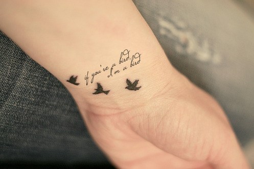 En aangezien ik vind dat een tattoo een betekenis moet hebben vind ik dit